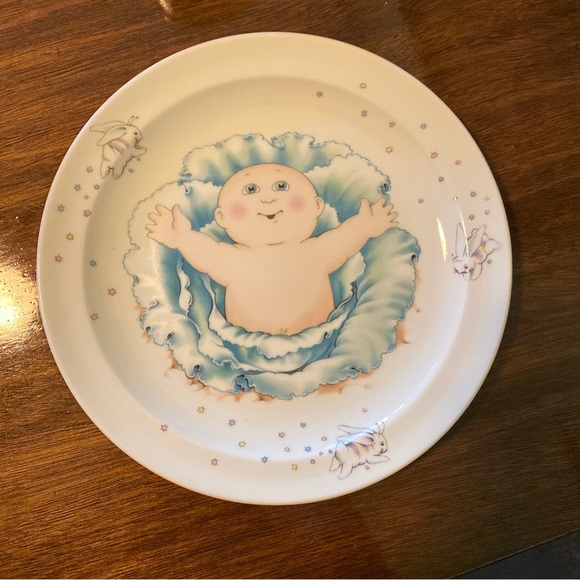 Cabbage patch kids dish set. Royal Worcester first edition. 1984 made in England - Picture 7 of 16